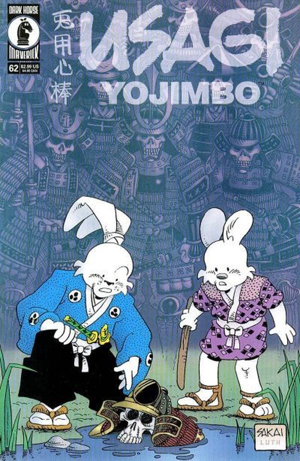 Usagi Yojimbo #62 cover