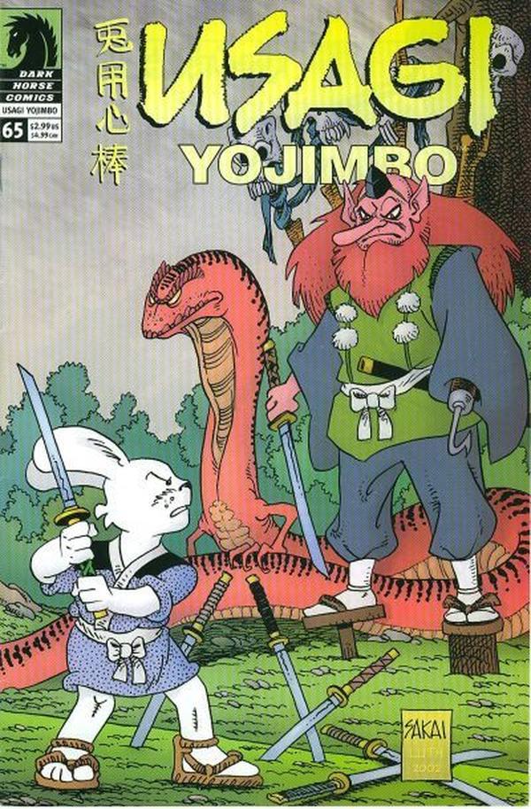 Usagi Yojimbo #65 cover