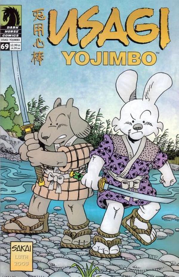 Usagi Yojimbo #69 cover