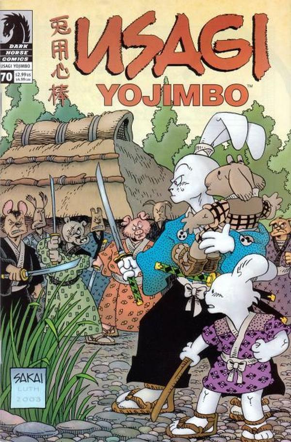 Usagi Yojimbo #70 cover