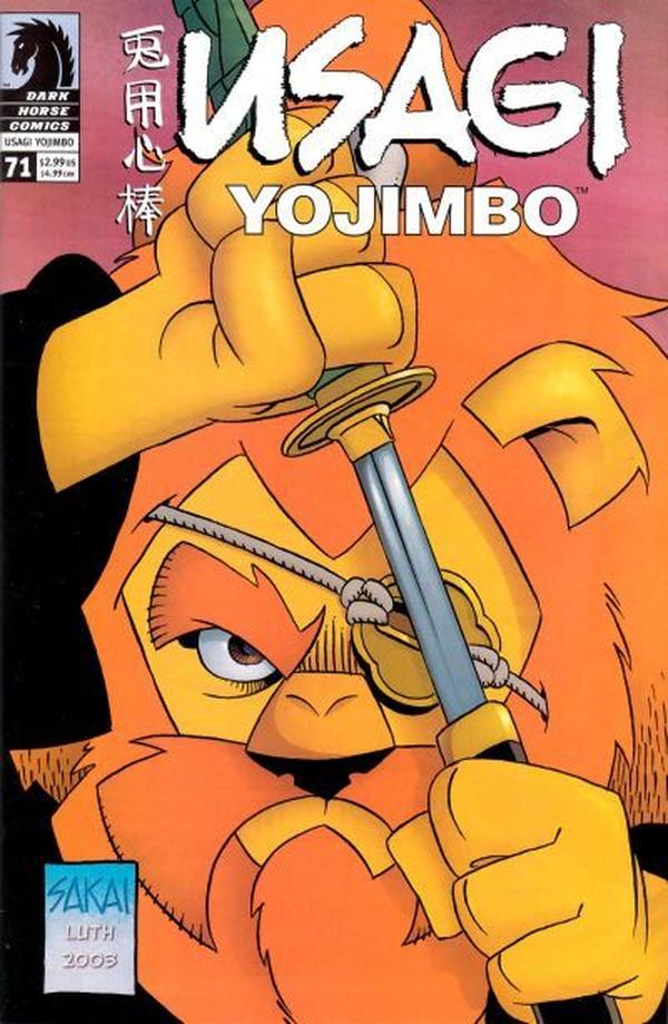 Usagi Yojimbo #71 cover