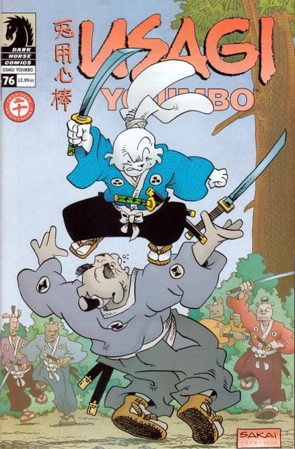 Usagi Yojimbo #76 cover