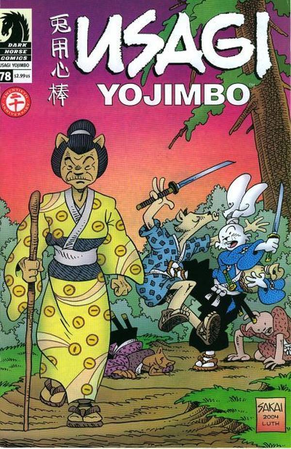 Usagi Yojimbo #78 cover