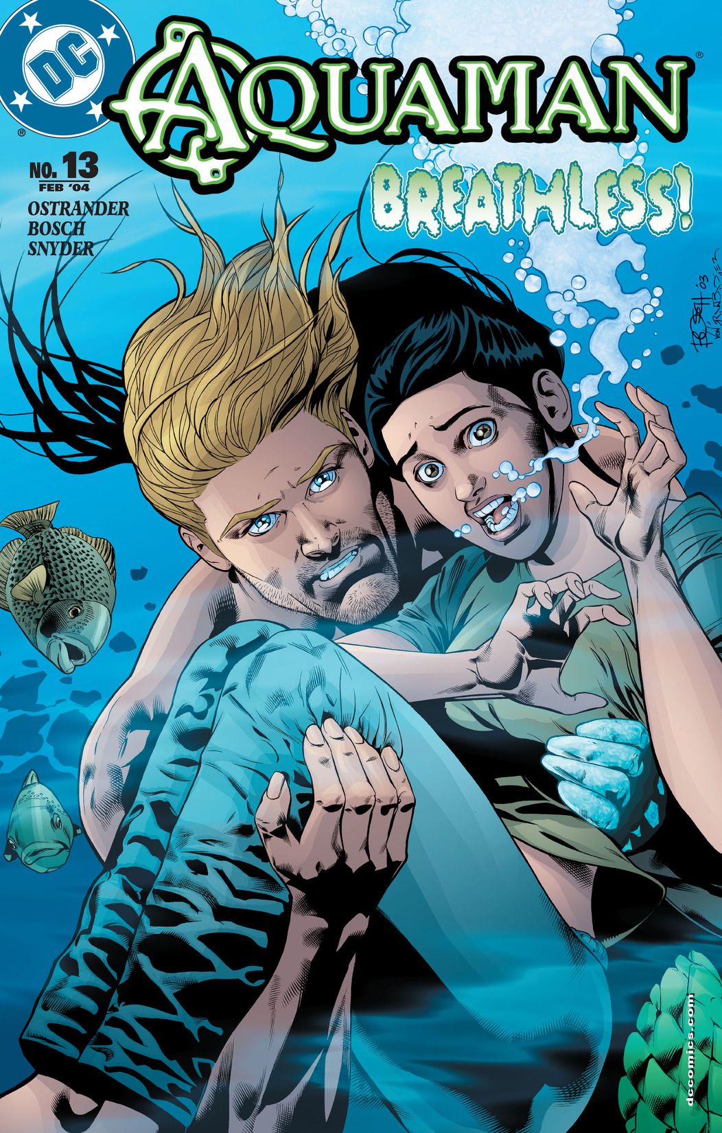 Aquaman #13 cover