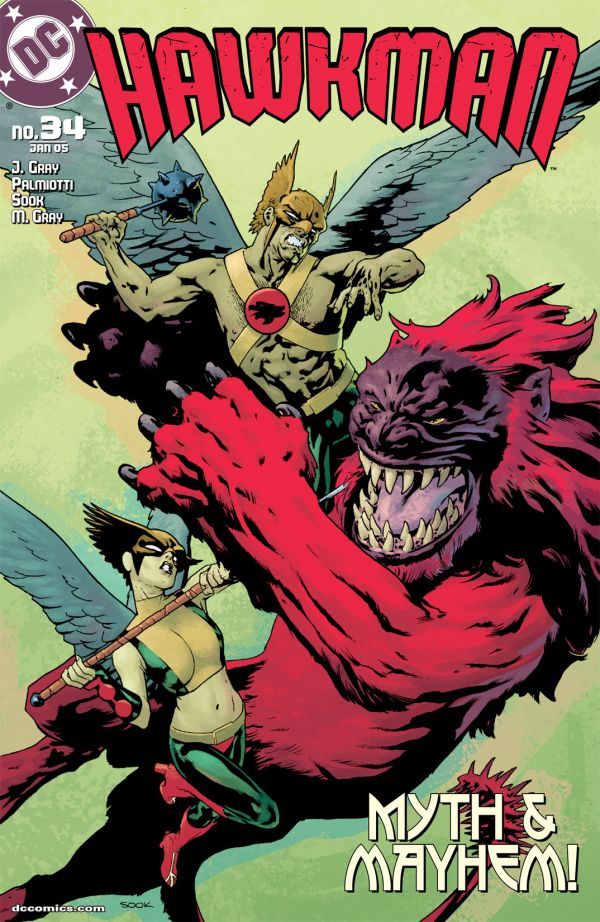 Hawkman #34 cover
