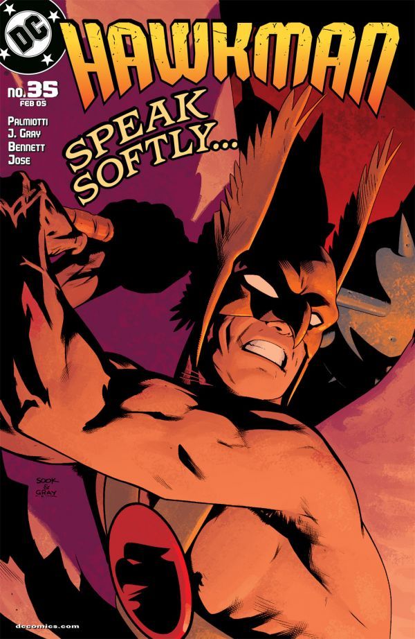 Hawkman #35 cover