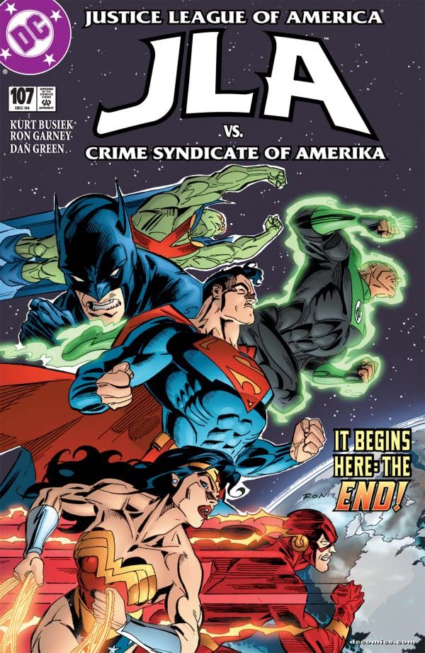 JLA #107 cover