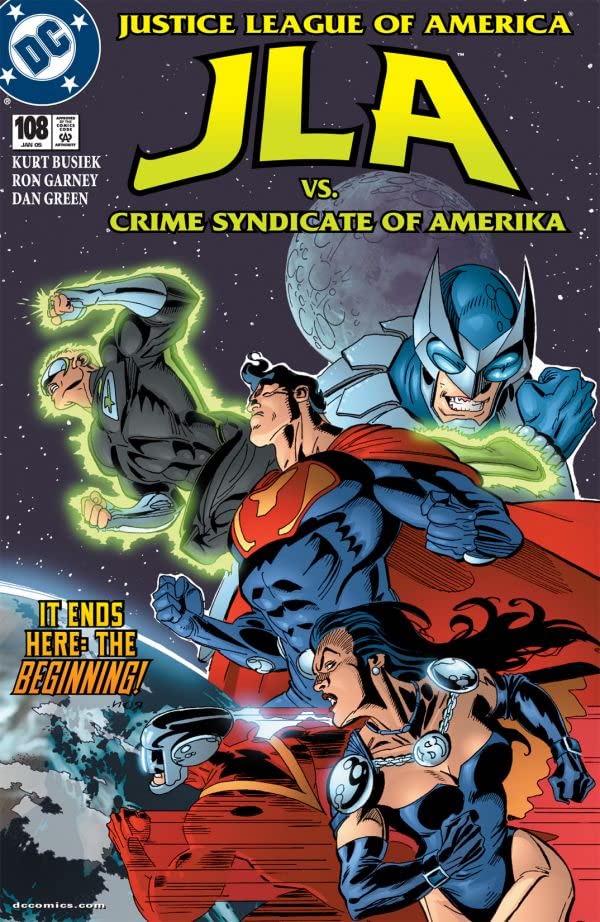 JLA #108 cover