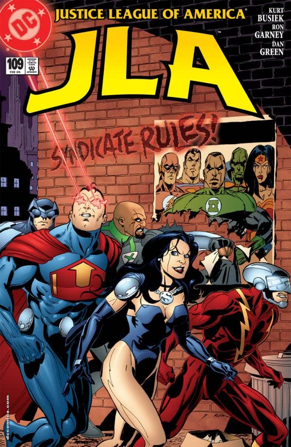 JLA #109 cover
