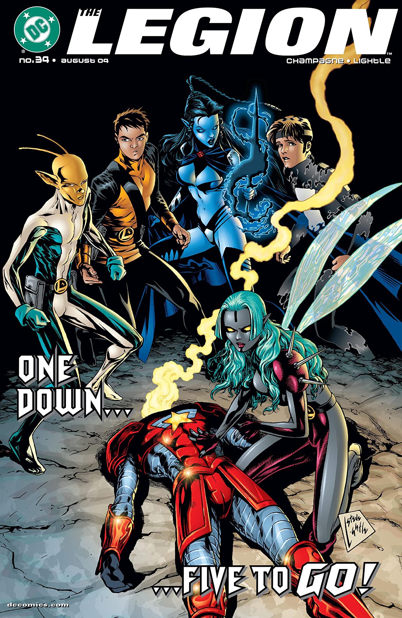 The Legion #34 cover