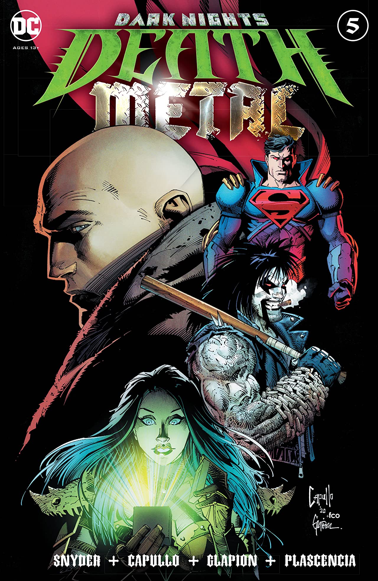 Dark Nights: Death Metal #5 cover