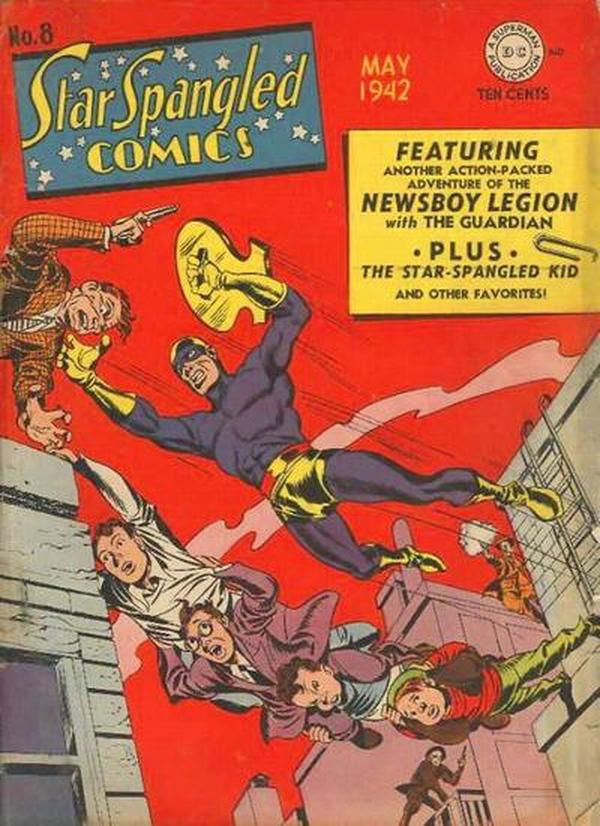 Star Spangled Comics #8 cover