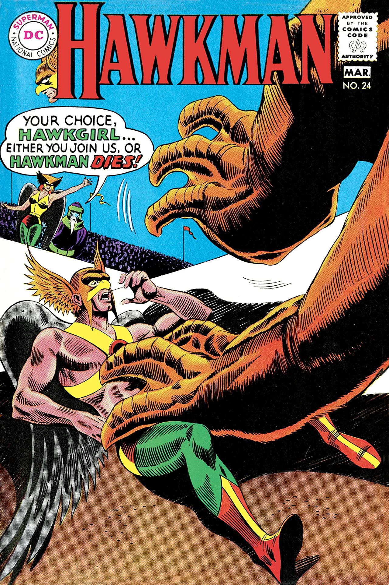 Hawkman #24 cover