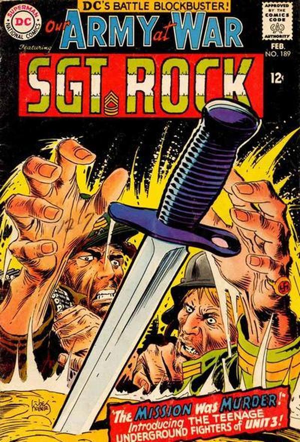 Our Army at War #189 cover