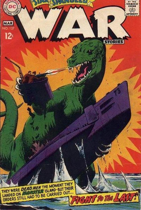 Star Spangled War Stories #137 cover