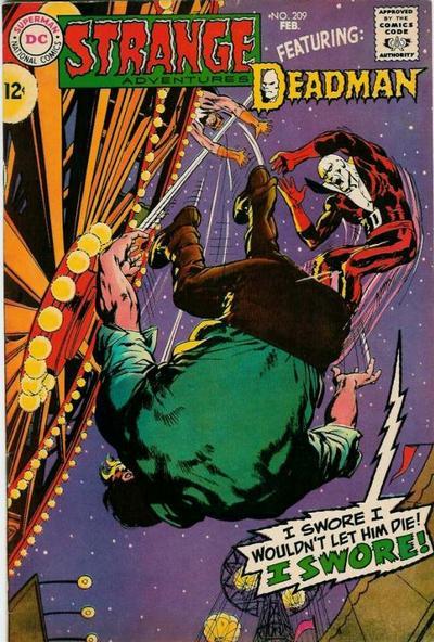 Strange Adventures #209 cover