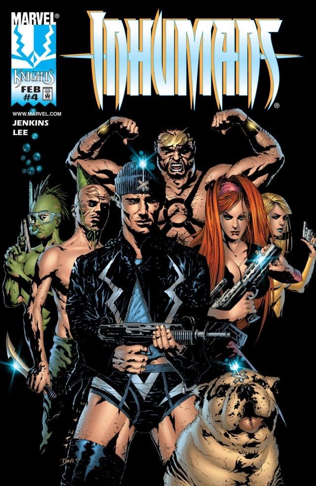 Inhumans #4 cover