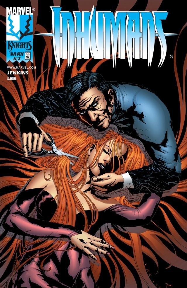 Inhumans #7 cover