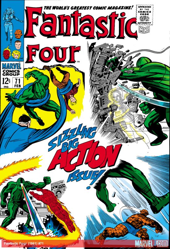 Fantastic Four #71 cover
