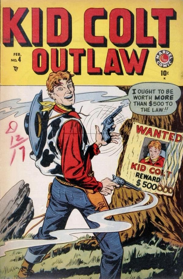 Kid Colt #4 cover