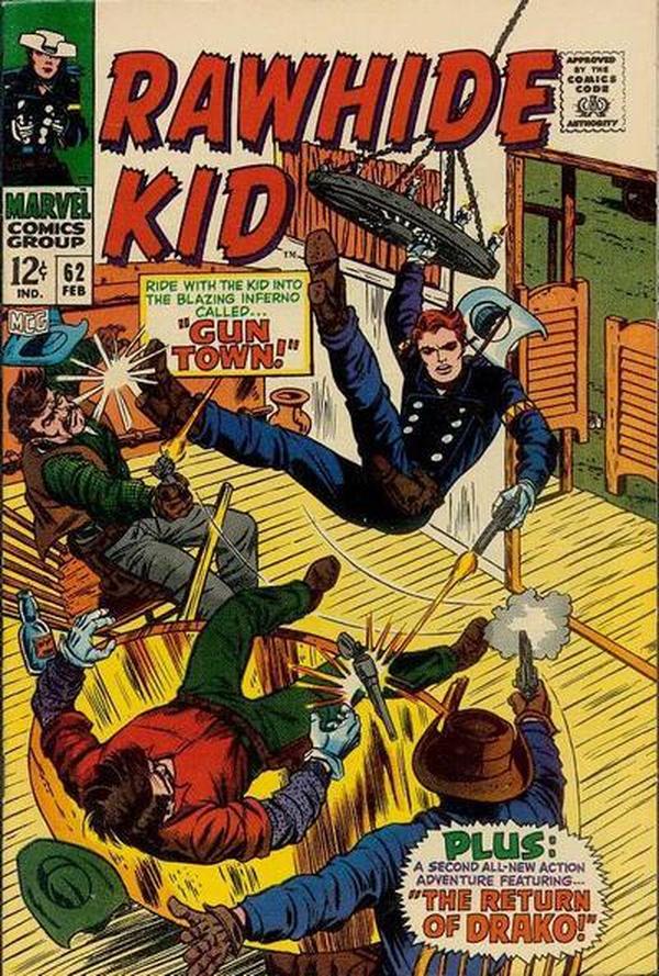 The Rawhide Kid #62 cover
