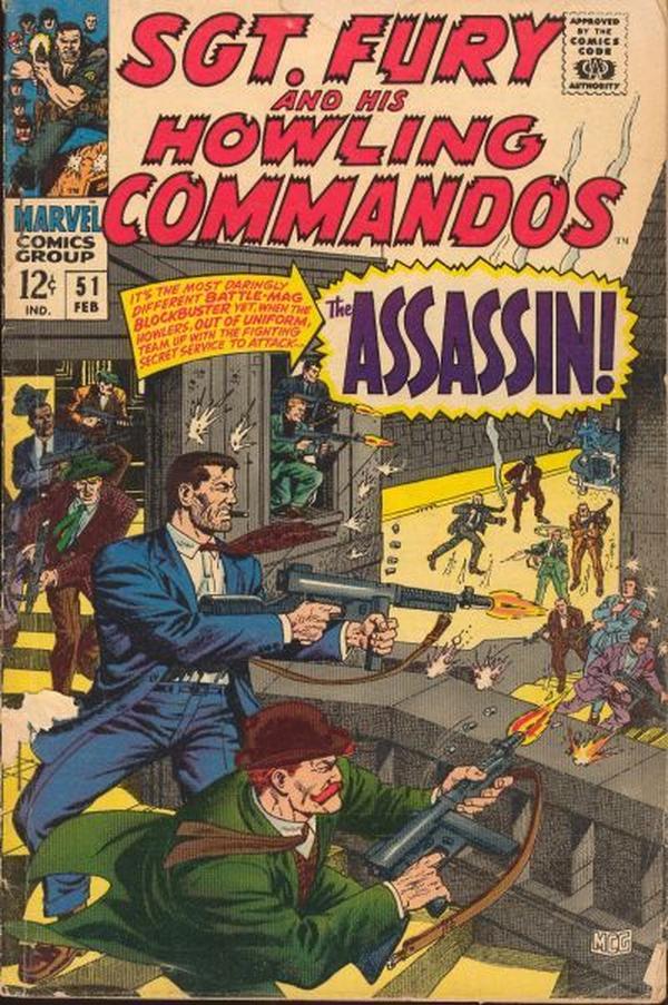 Sgt. Fury #51 cover