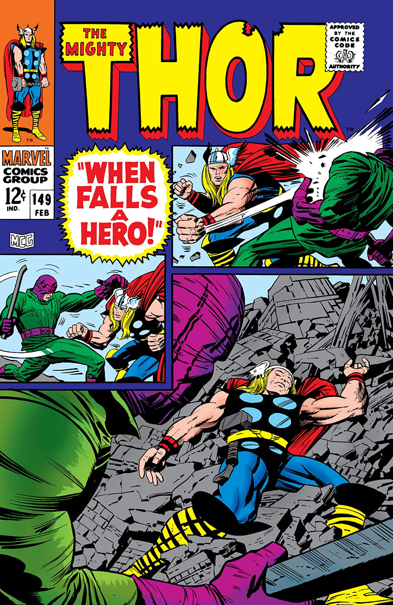 Thor #149 cover