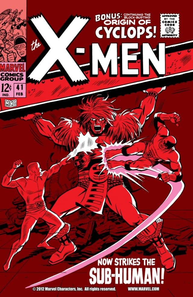 The X-Men #41 cover