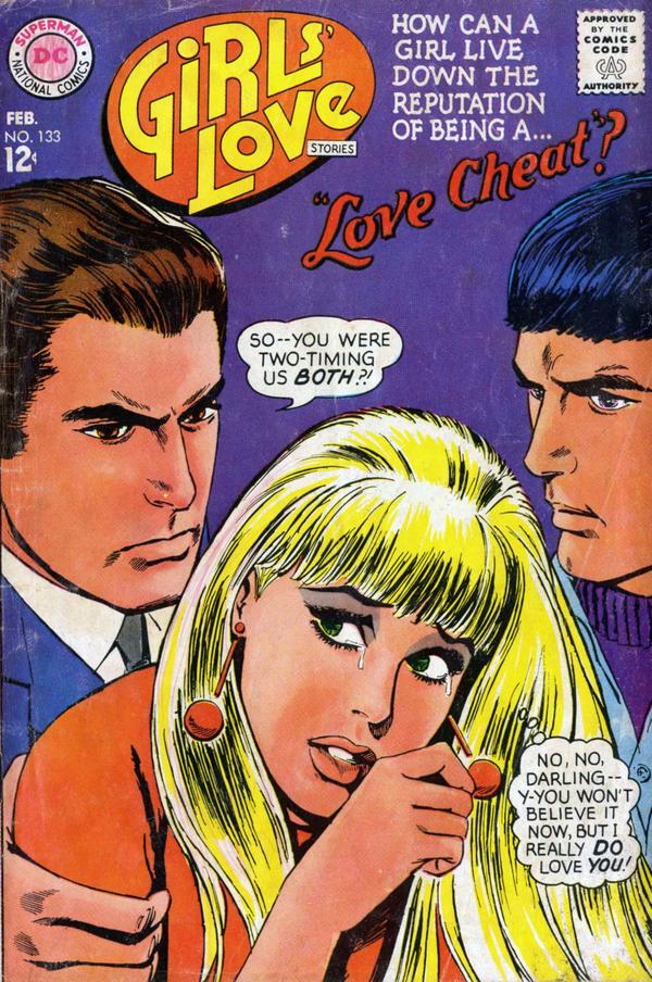 Girls' Love Stories #133 cover