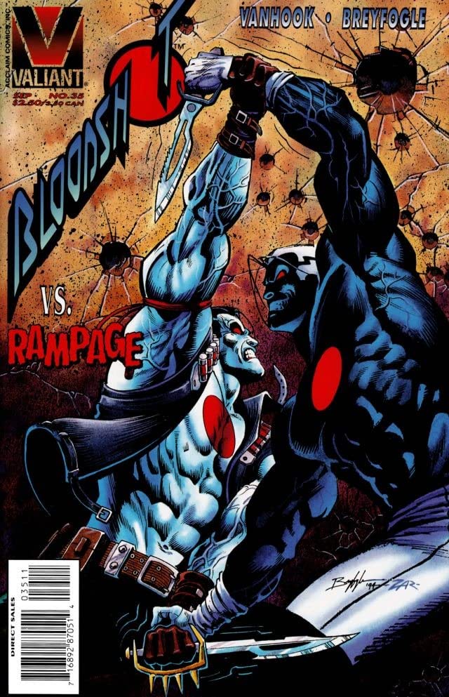 Bloodshot #35 cover
