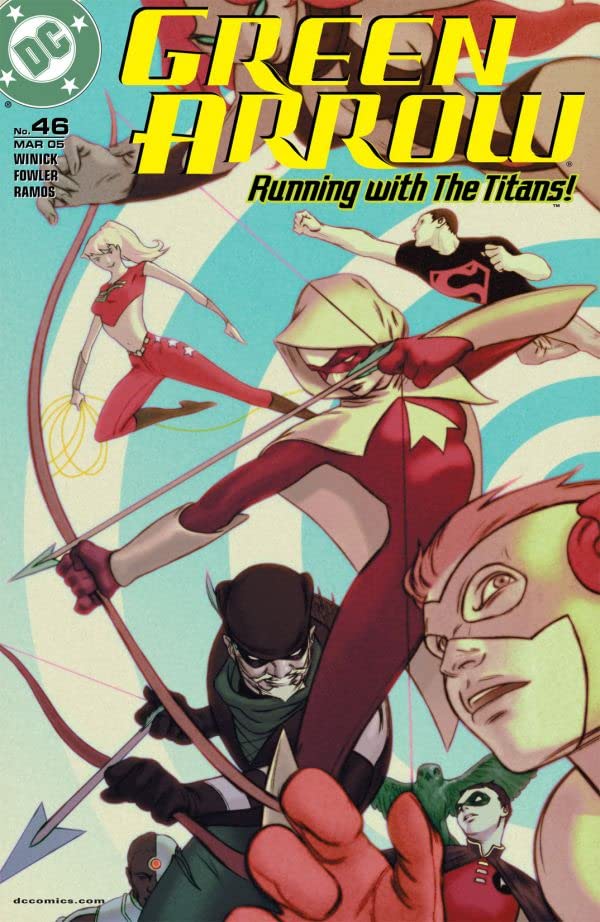 Green Arrow #46 cover