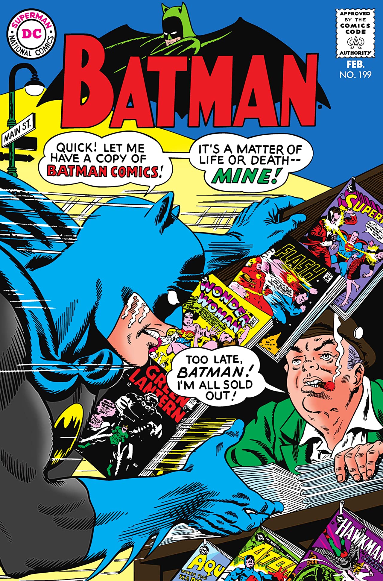Batman #199 cover
