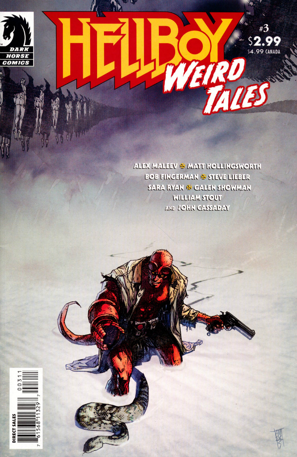 Hellboy: Weird Tales #3 cover