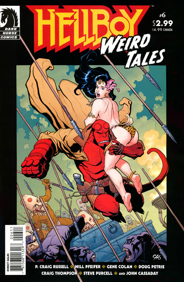 Hellboy: Weird Tales #6 cover