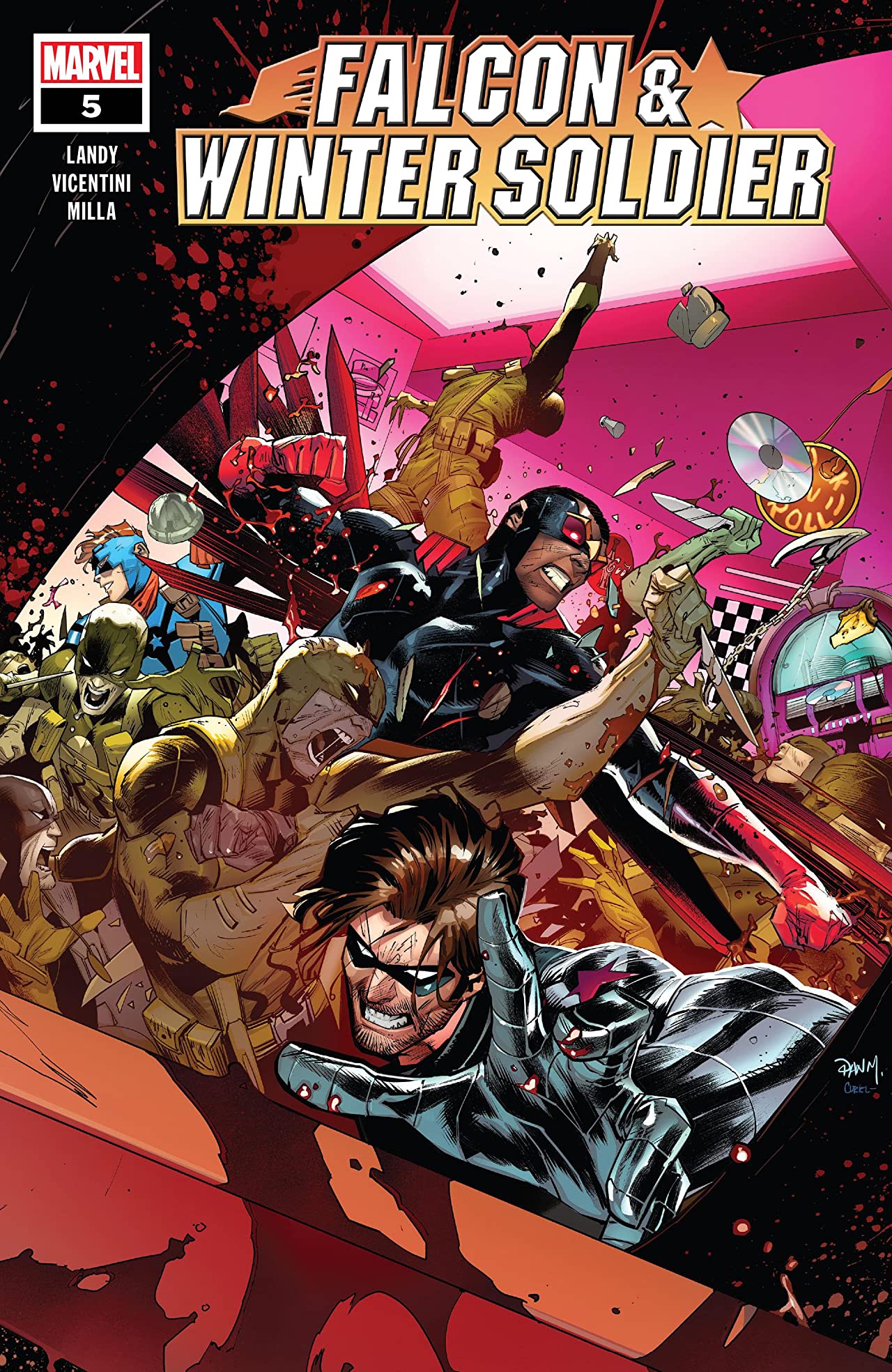 Falcon & Winter Soldier #5 cover