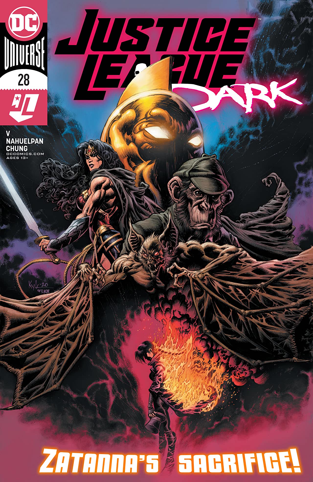 Justice League Dark #28 cover