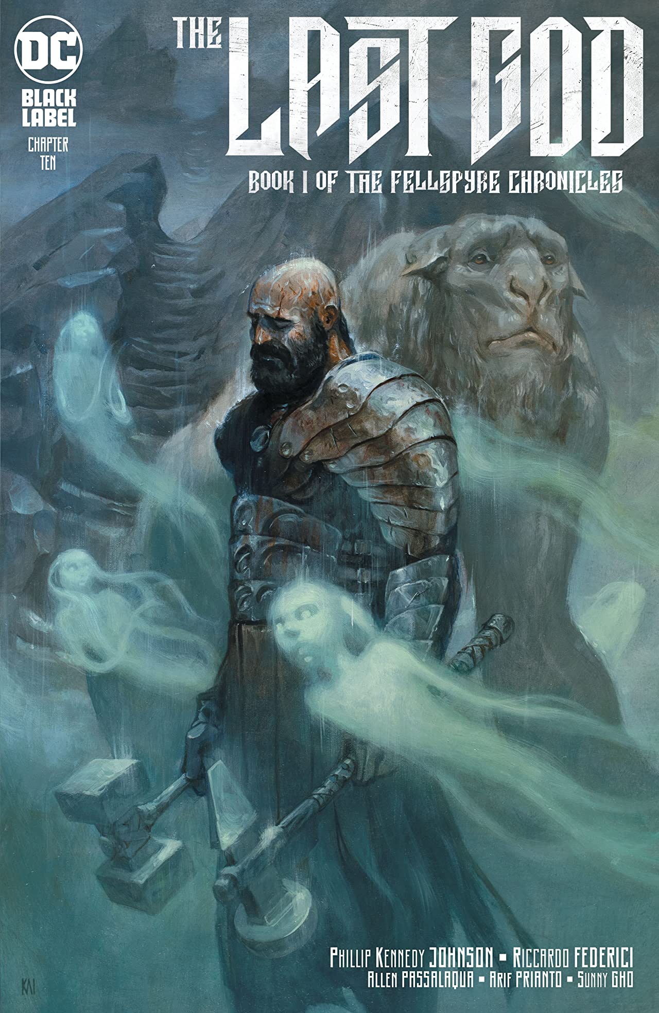 The Last God #10 cover