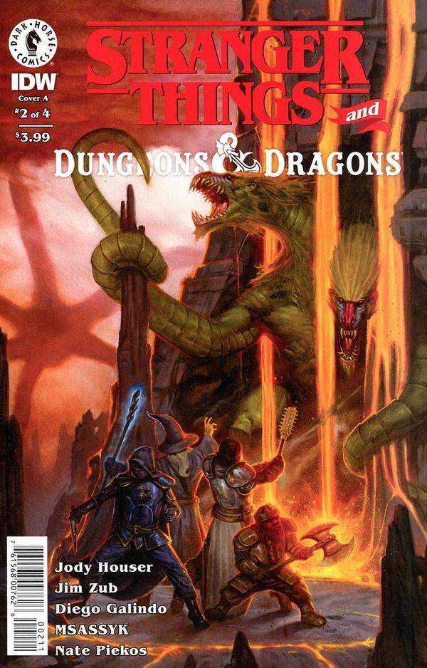 Stranger Things / D&D Crossover #2 cover