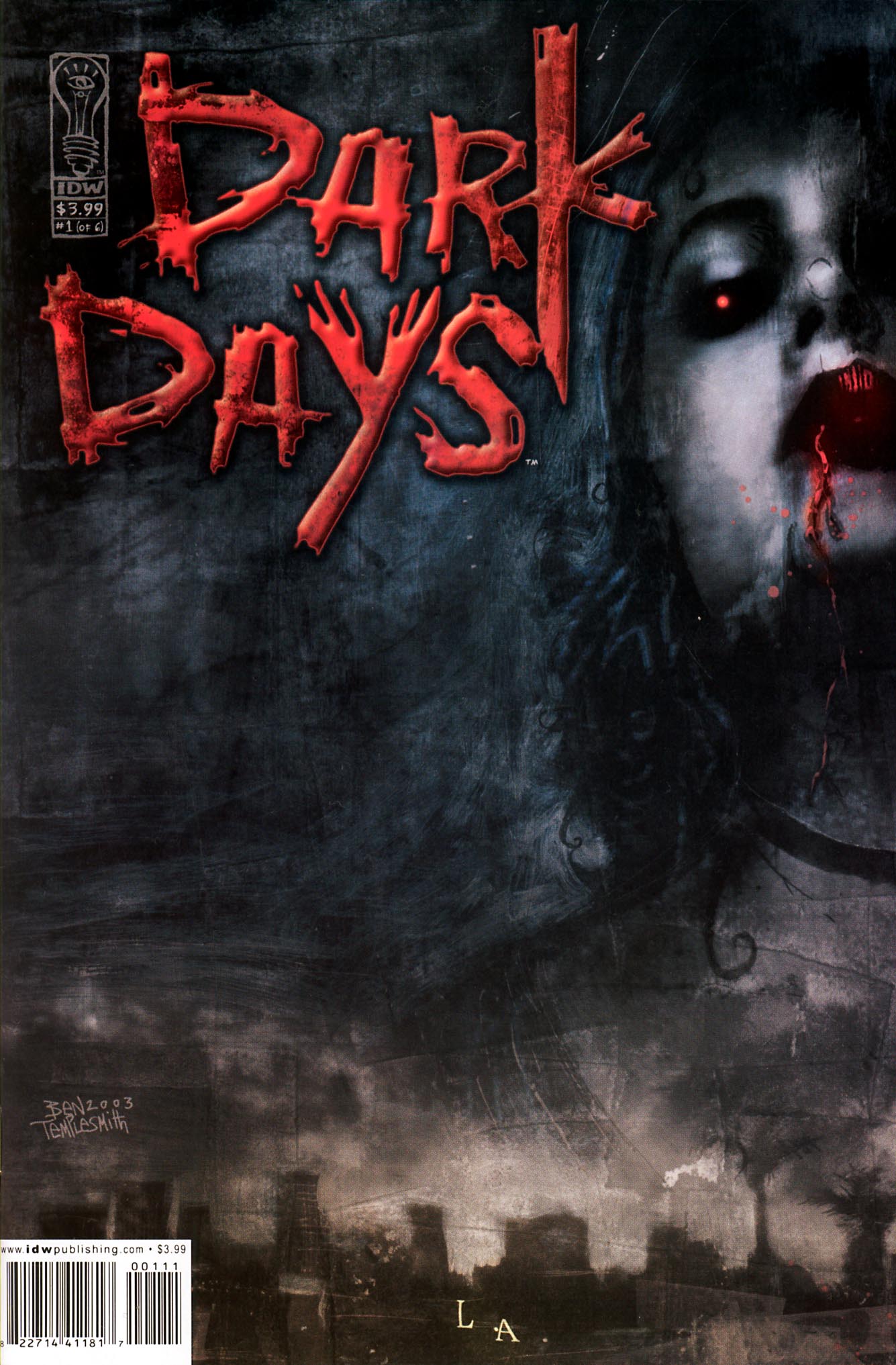 Dark Days #1 cover