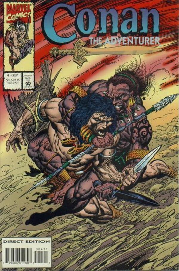 Conan the Adventurer #4 cover