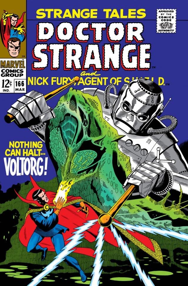 Strange Tales #166 cover