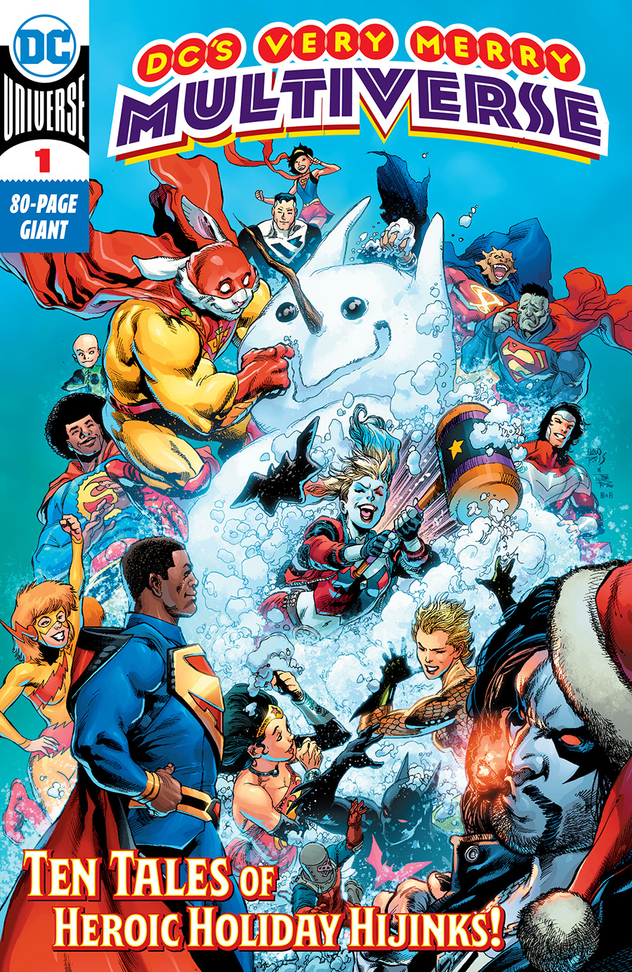 DC's Very Merry Multiverse #1 cover