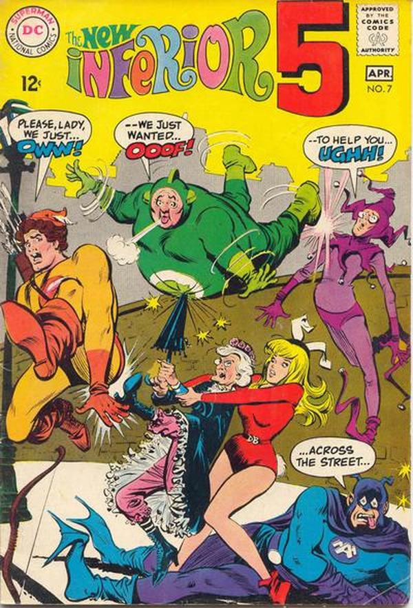 The Inferior Five #7 cover