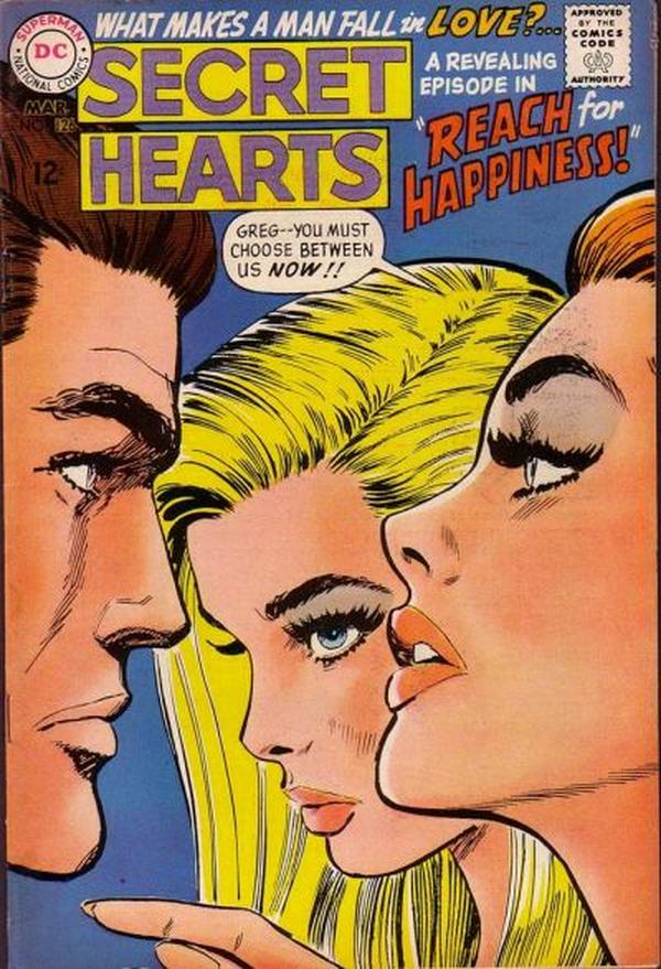 Secret Hearts #126 cover