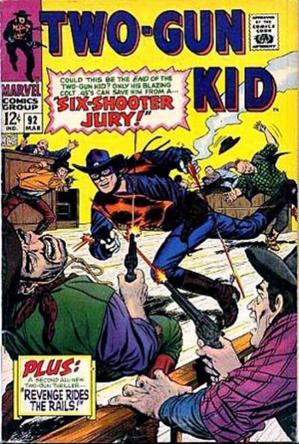 Two Gun Kid #92 cover