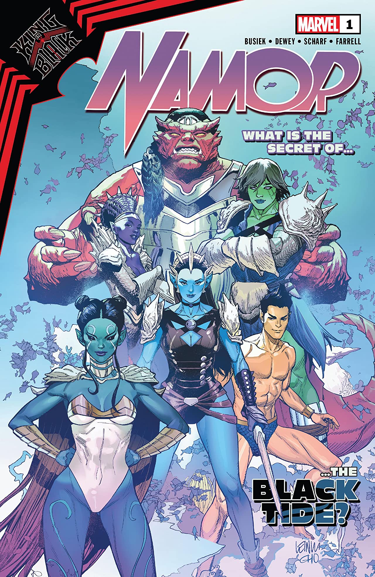 King in Black: Namor #1 cover