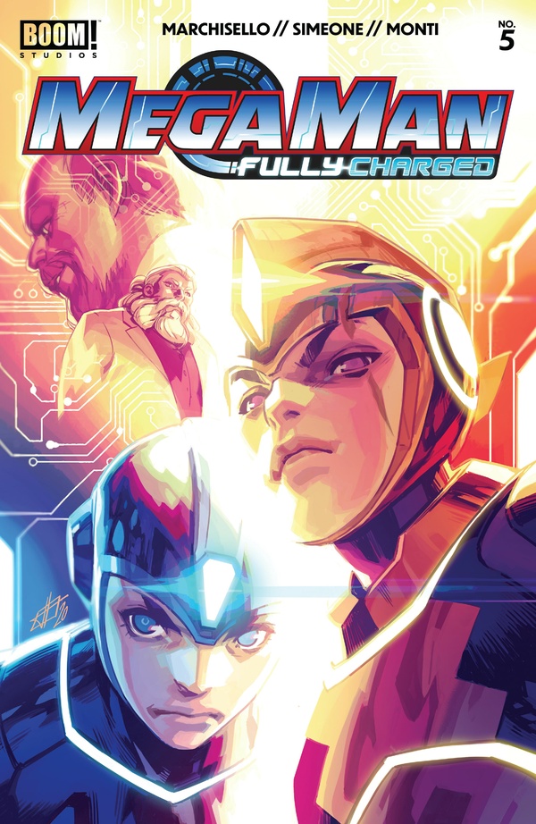 Mega Man: Fully Charged #5 cover