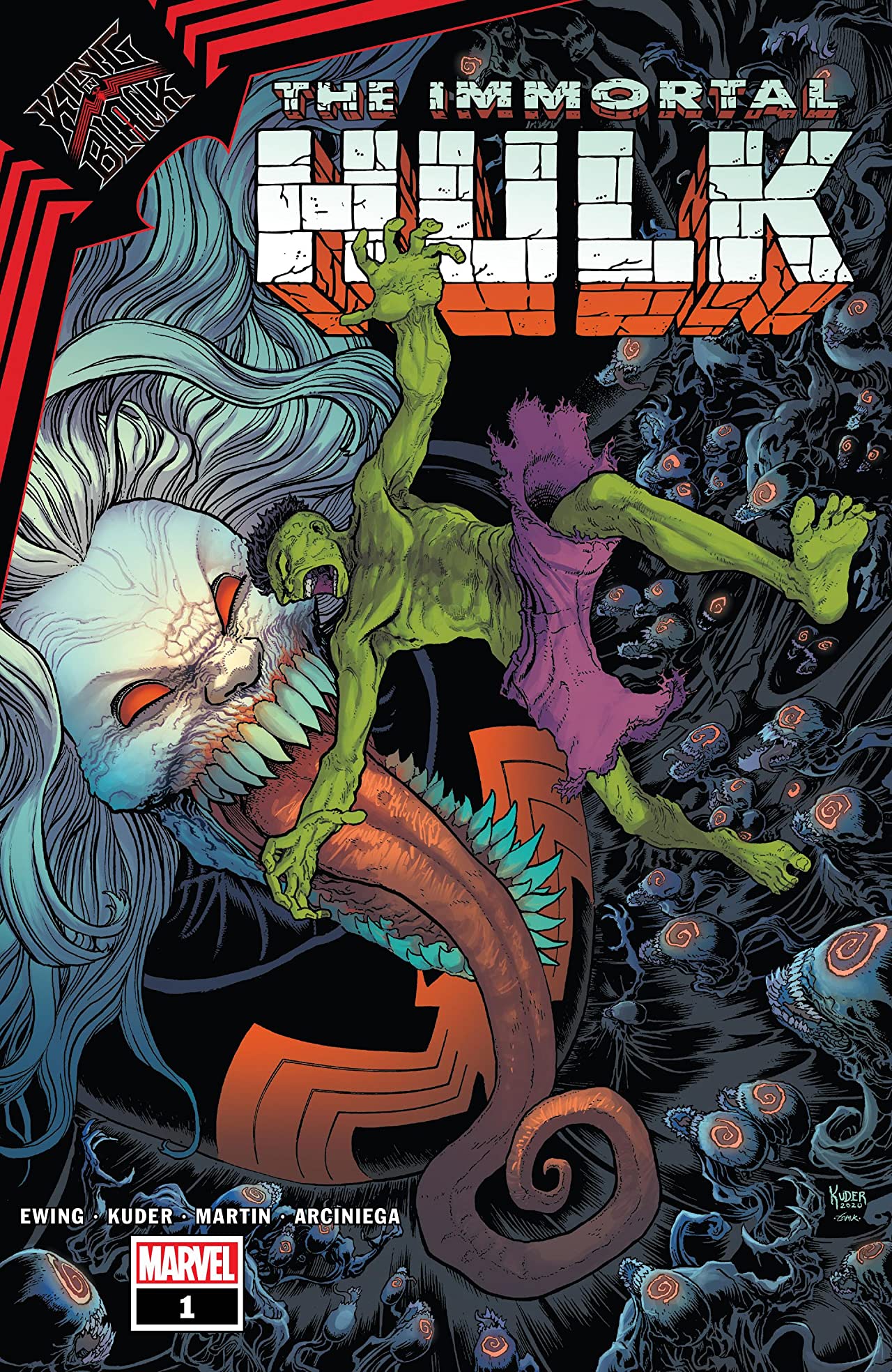 King in Black: Immortal Hulk #1 cover