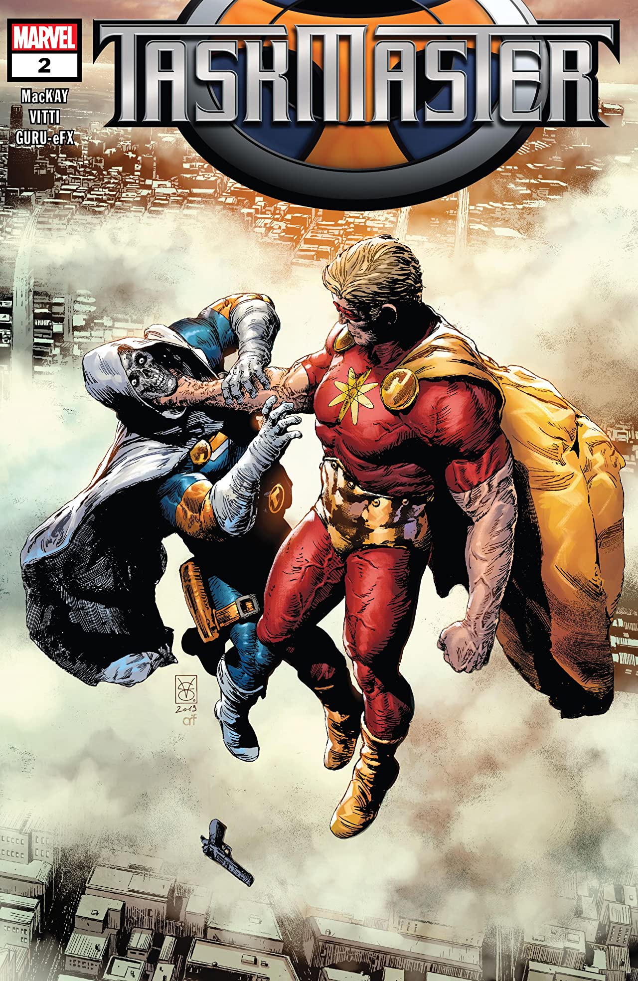 Taskmaster #2 cover