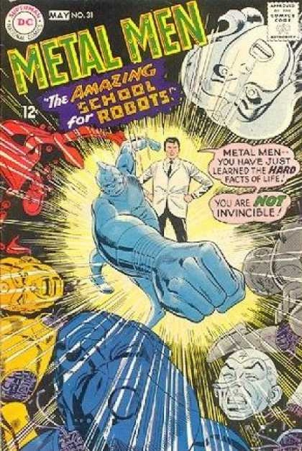 Metal Men #31 cover